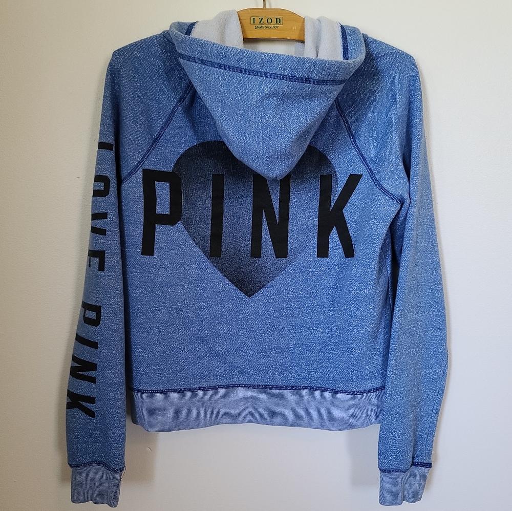 Victorias Secret Pink Jacket Blue
